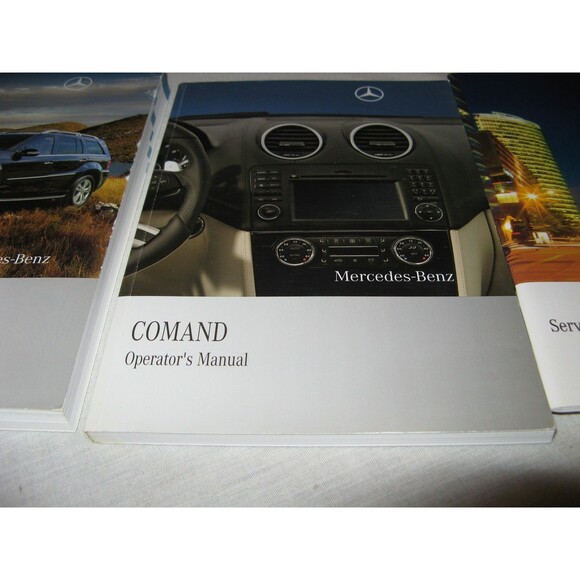 2010 Mercedes Benz GL Complete Owners Manual Set With Case And Navigation OEM - Picture 4 of 10